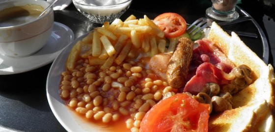 A very British breakfast